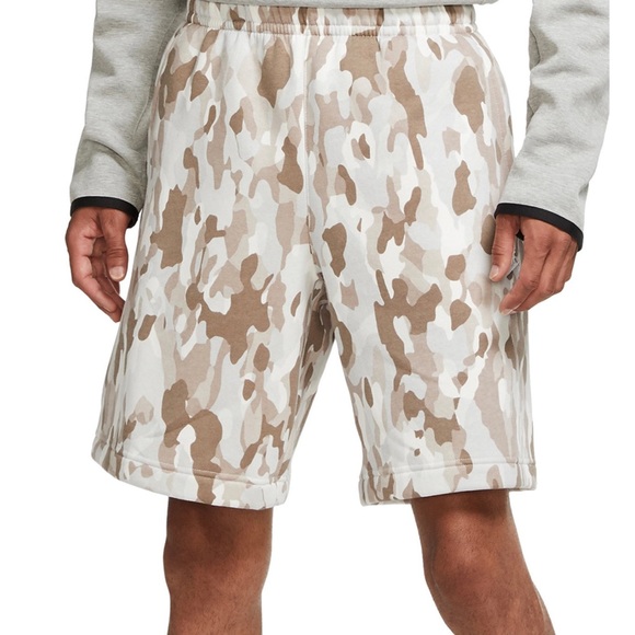 Nike Other - Nike Mens Camouflage Fleece Shorts, Like New, Drawstring Closure, Medium